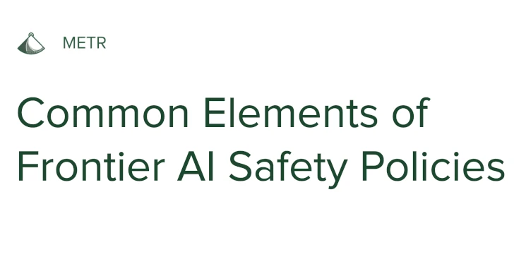 Common Elements of Frontier AI Safety Policies (December 2025 Update)